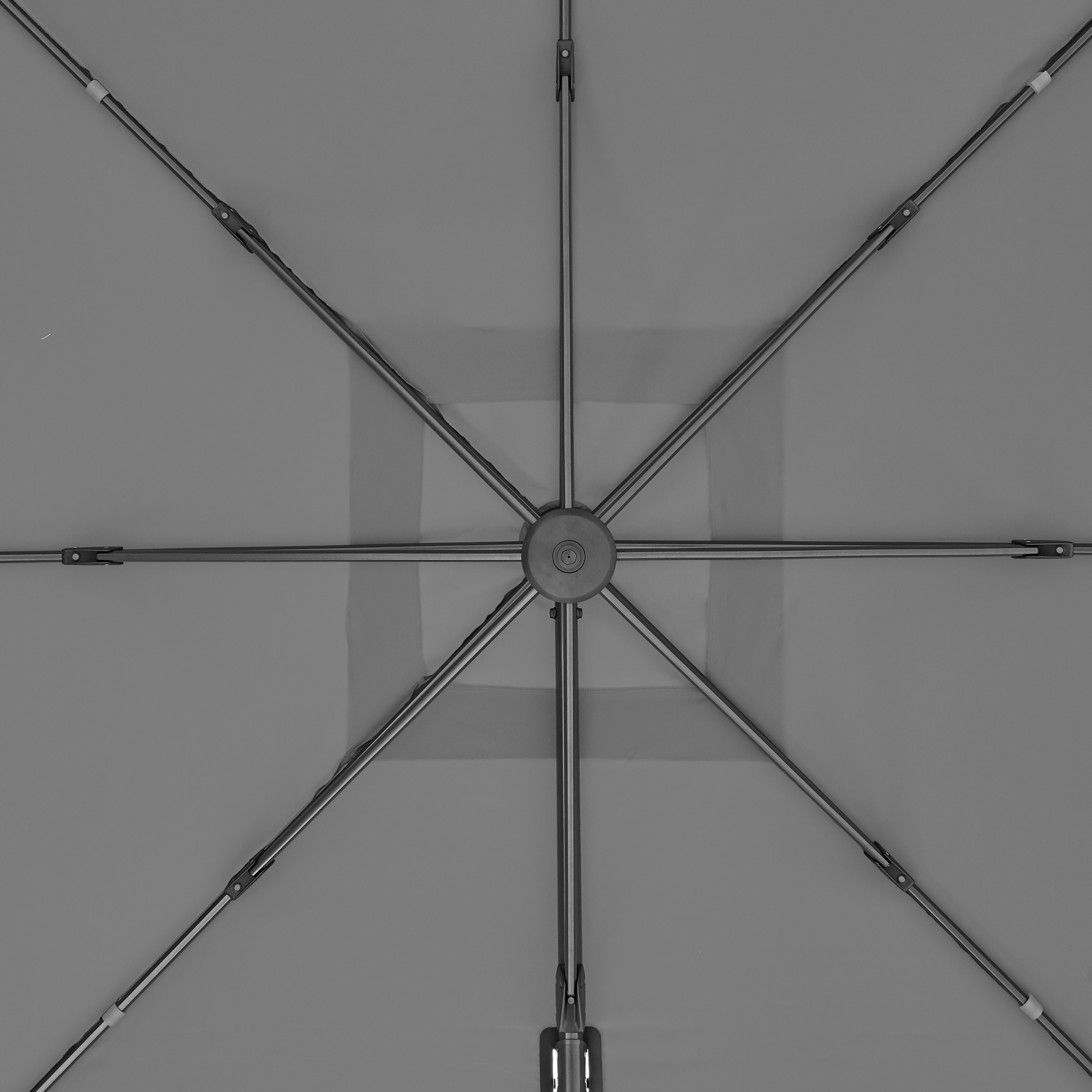 Parasol ogrodowy Aura 290x290x264 cm antracytowy Naterial - 18