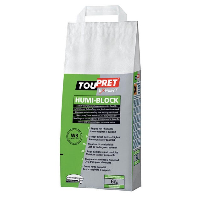 Szpachla naprawcza Toupret Humi Block 6kg