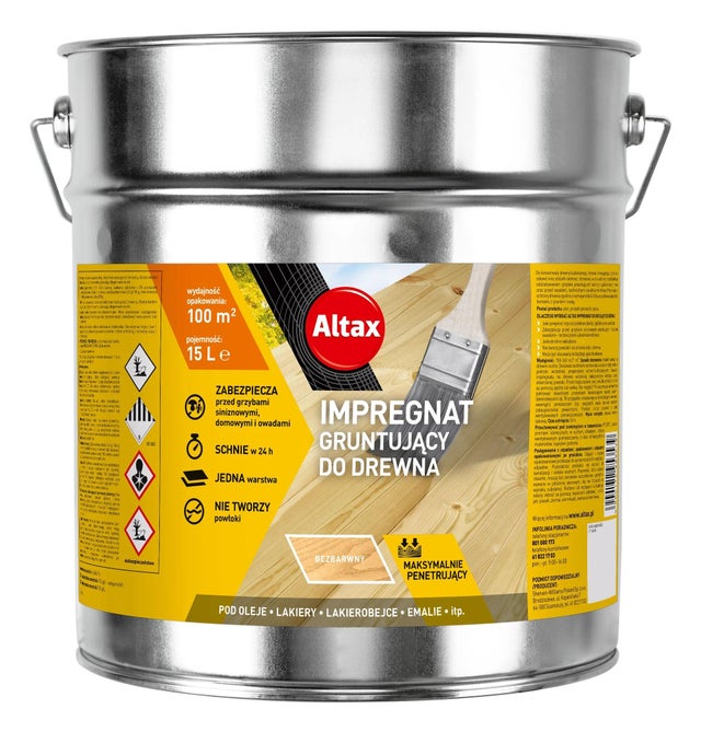 Impregnat gruntujący Altax 15l