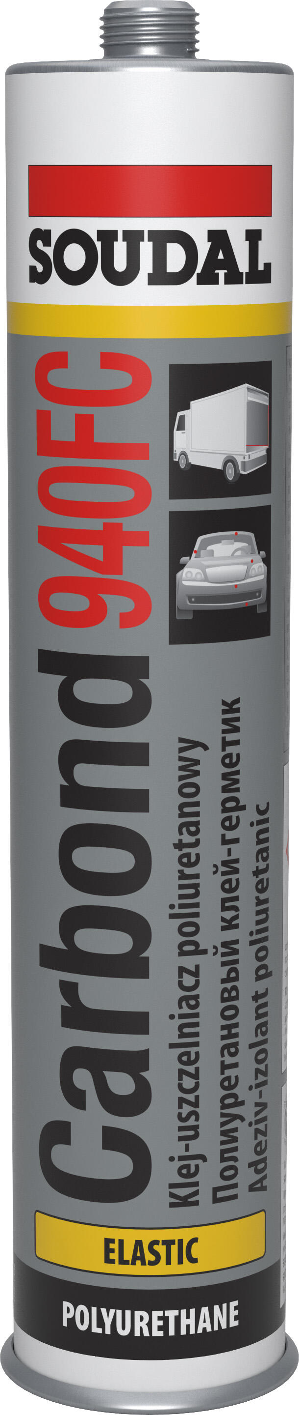Klej uszczelniacz Soudal Carbond D940 czarny 300ml