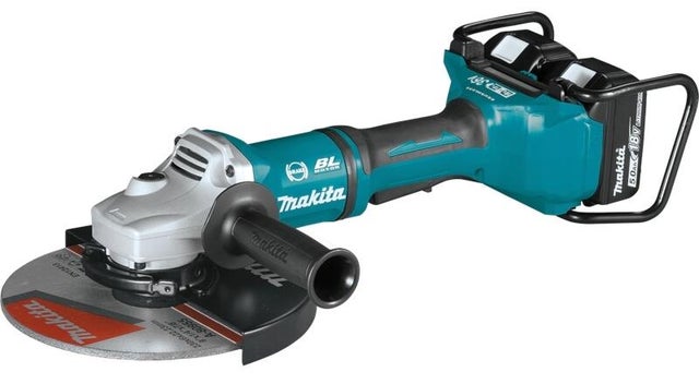 Szlifierka kątowa 230 mm DGA900PT2 Makita / 2 x 5,0Ah