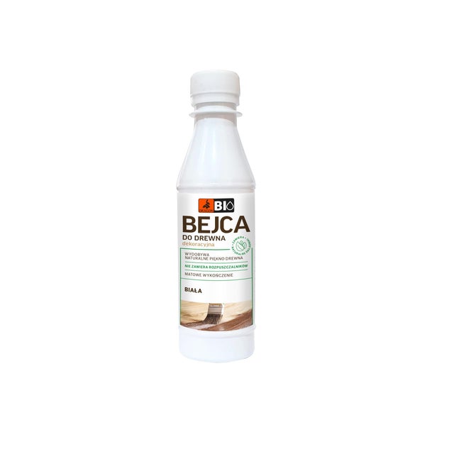Bejca do drewna Dragon BIO biała 200ml