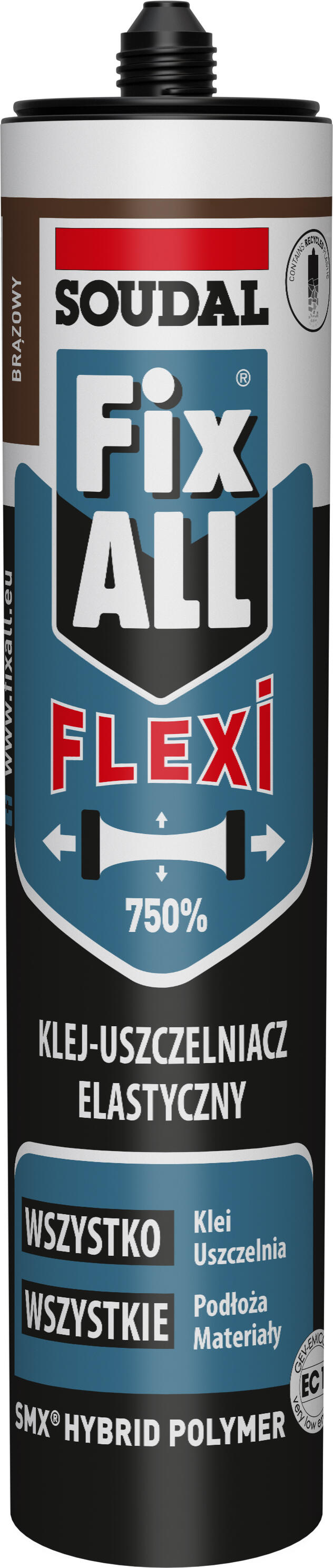 Klej-uszczelniacz Soudal Fix All Fexi brązowy 290ml