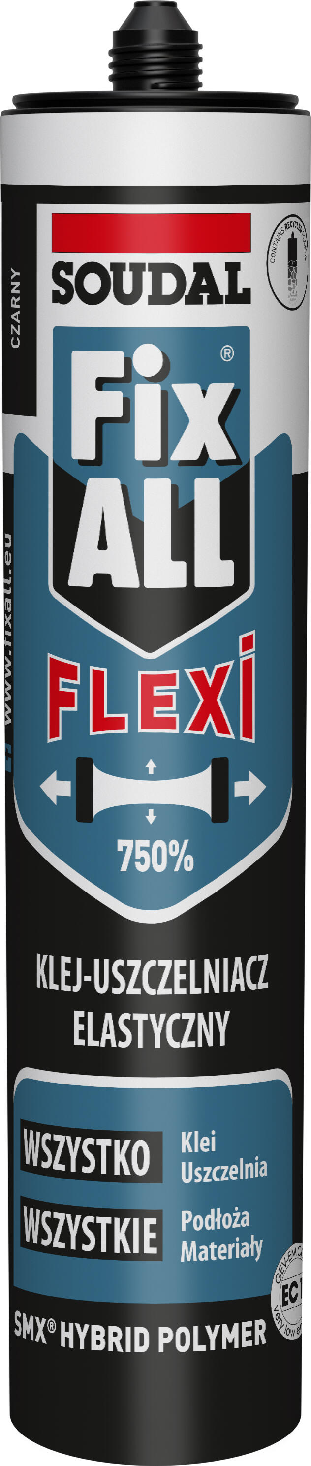 Klej-uszczelniacz Soudal Fix All Flexi czarny 290ml