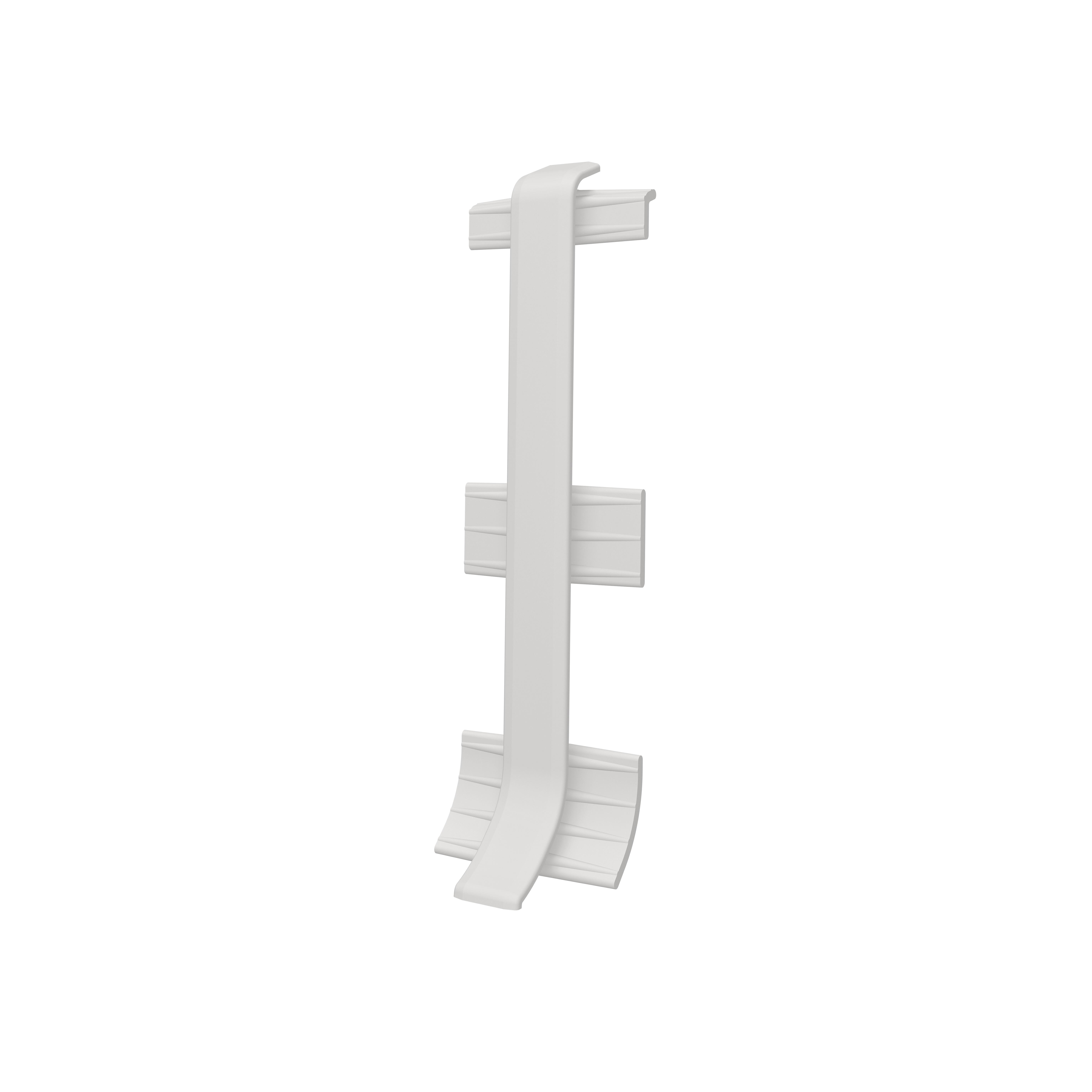 Łącznik do listew przypodłogowych Linela 41365x30x30mm jasnoszary 2szt
