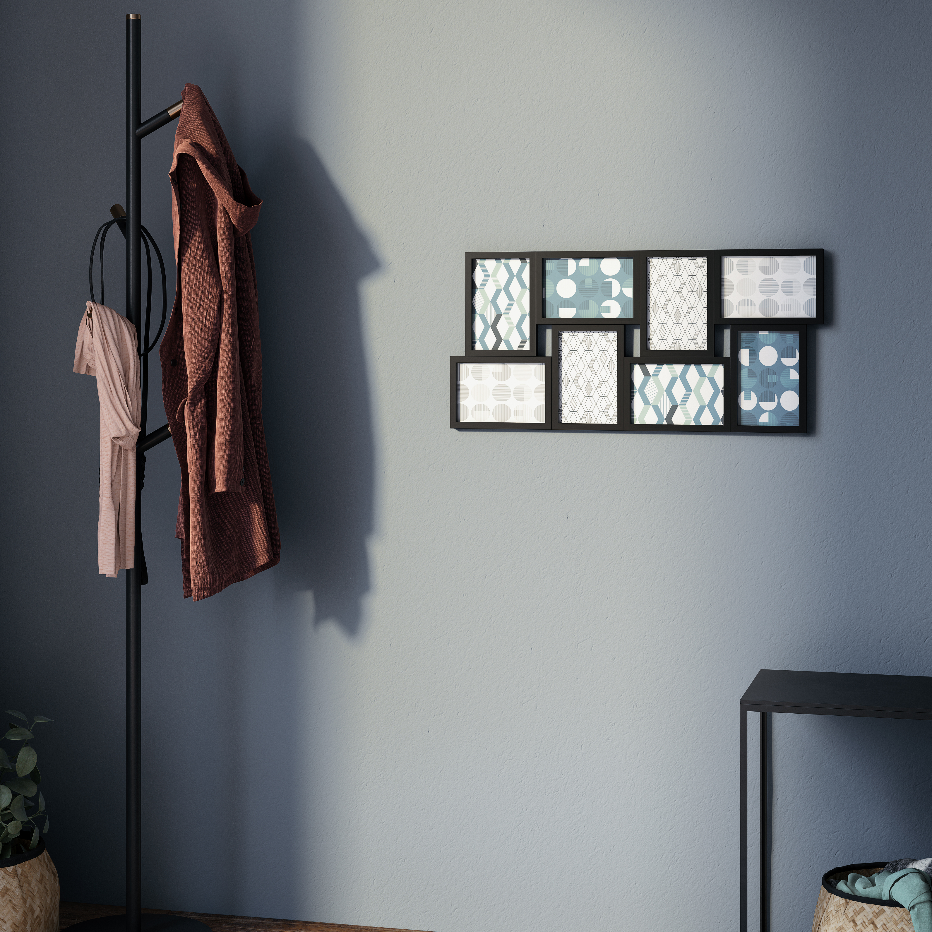 Multifotos Daby negro de 59x59 cm INSPIRE - 2