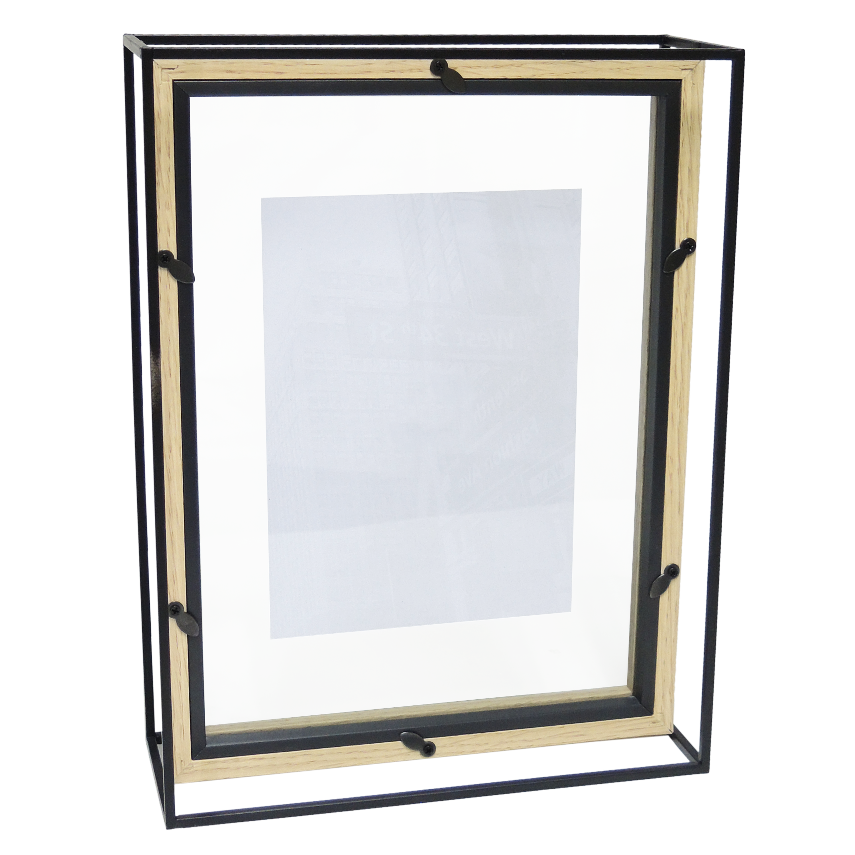 Cadre Facto, H.18 x l.13 cm chêne, INSPIRE - 8