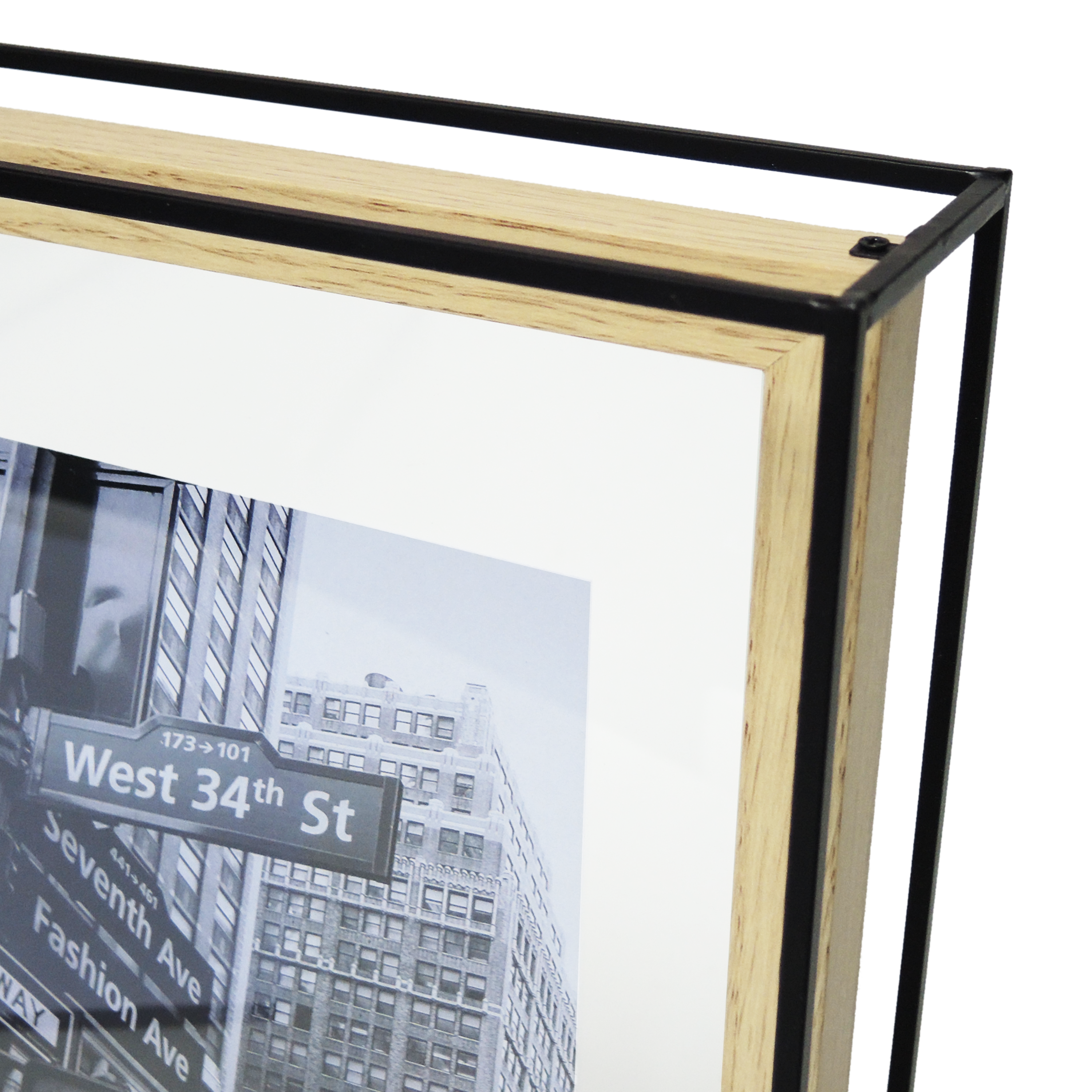 Cadre Facto, H.18 x l.13 cm chêne, INSPIRE - 11