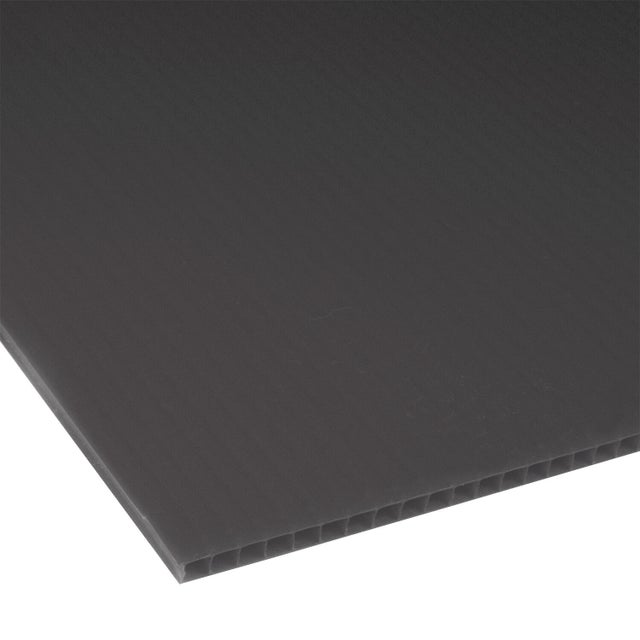 Polipropylen kanalikowy 1000x2000/3mm, antracyt