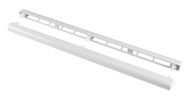 Nawiewnik okienny Slimline 4000 biały 454x18x20 mm