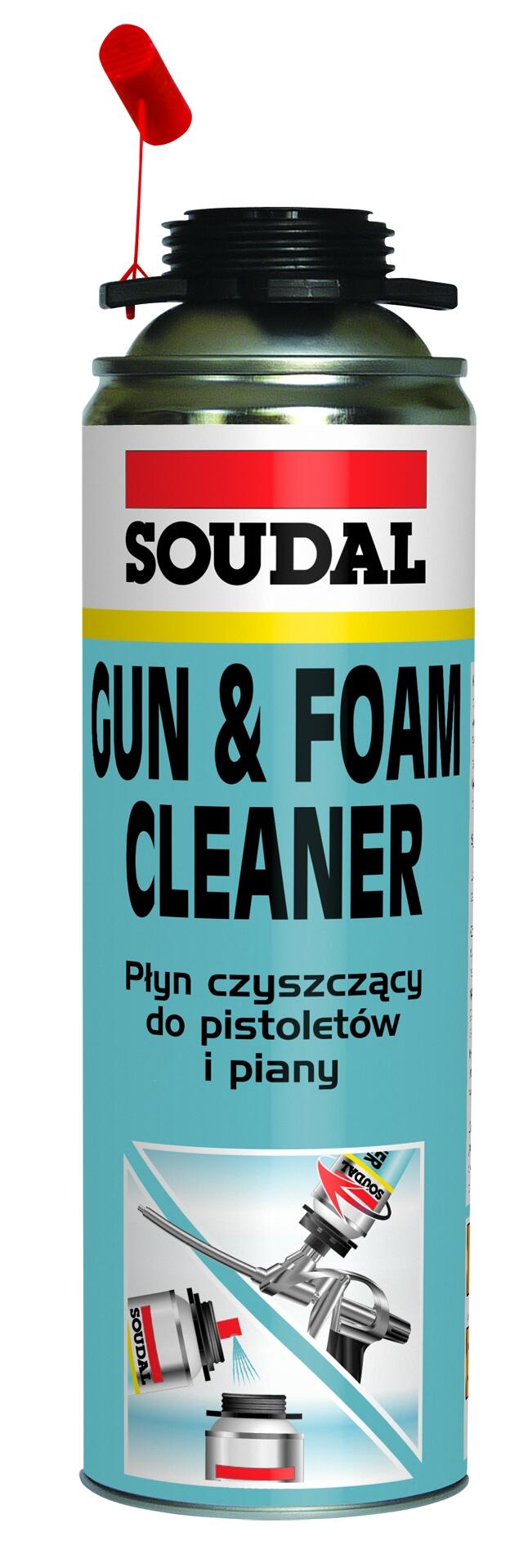 Płyn czyszczący do pistoletów i piany Soudal 0,5l - 2