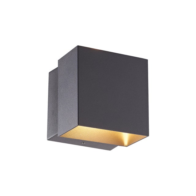 Oprawa elewacyjna FALENA-1 LED 6W 220lm N/B IP54 szara obracalna