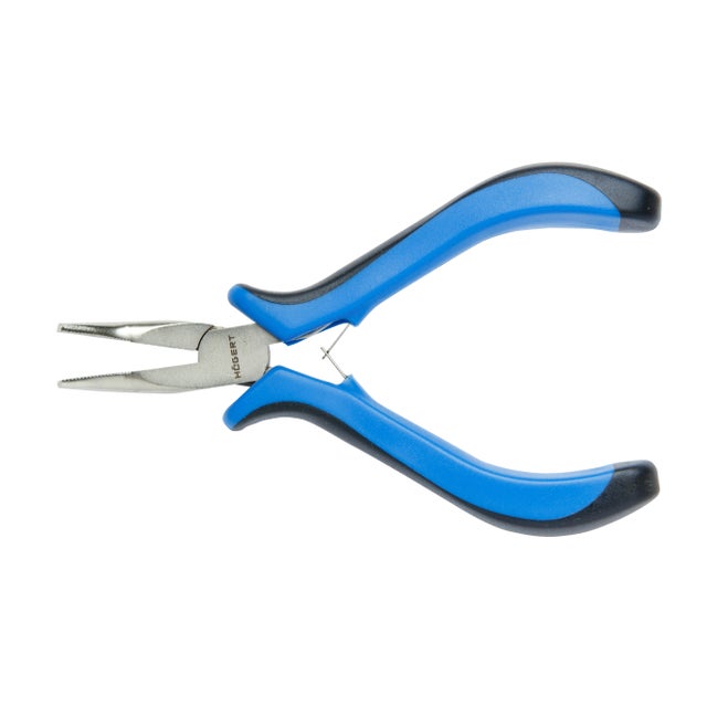 Szczypce wydłużone wygięte izolowane130 mm 1000V