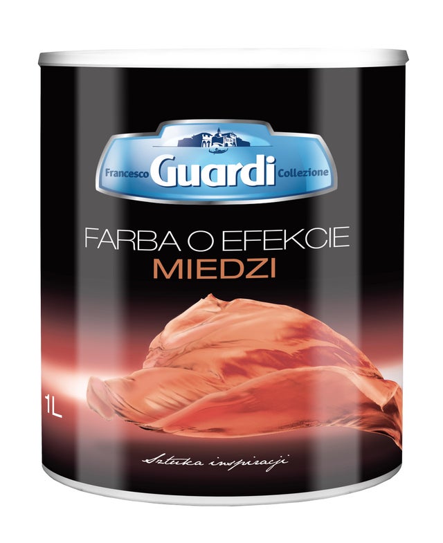Farba o efekcie miedzi F. Guardi 1l