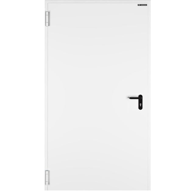 Drzwi techniczne Technical 60, 1020x2060,RAL 9016, lewe