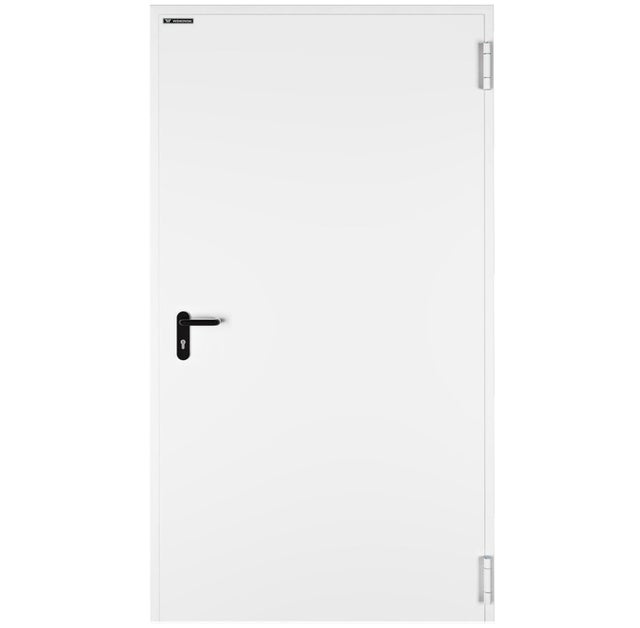 Drzwi techniczne Technical przeciwpożarowe EI30 80 prawe RAL 9016