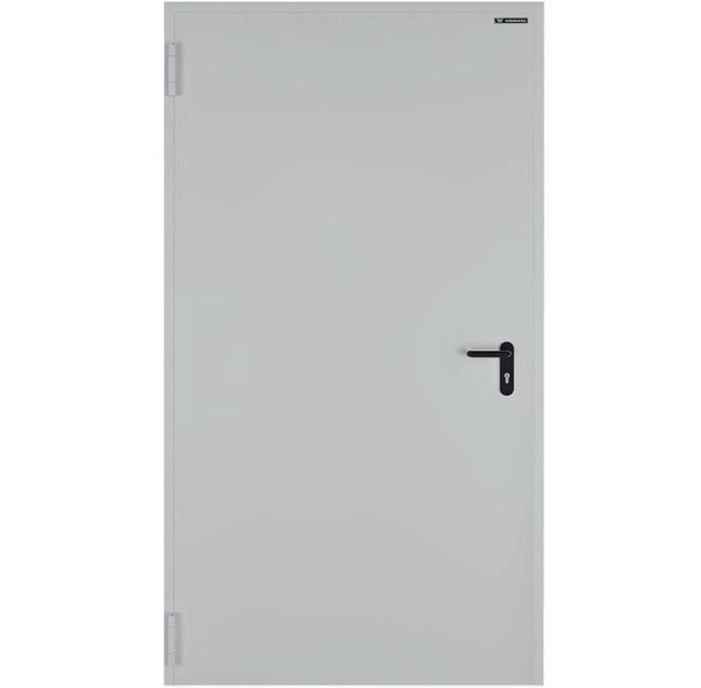 Drzwi techniczne Technical przeciwpożarowe EI30 90 lewe RAL 7035