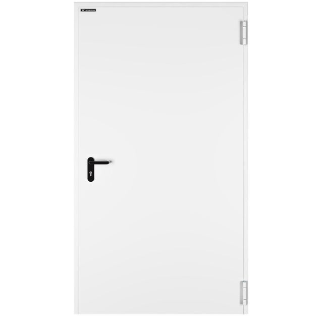 Drzwi techniczne Technical przeciwpożarowe EI30 90 prawe RAL 9016