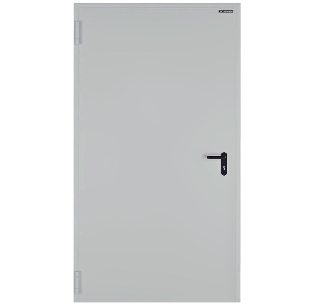 Drzwi techniczne Technical przeciwpożarowe EI60 90 lewe RAL 7035