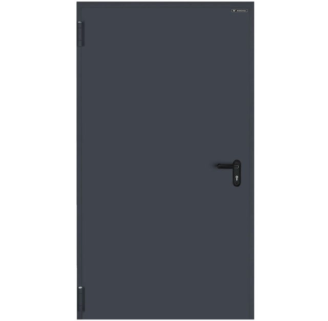 Drzwi techniczne Technical przeciwpożarowe EI60 100 lewe RAL 7016