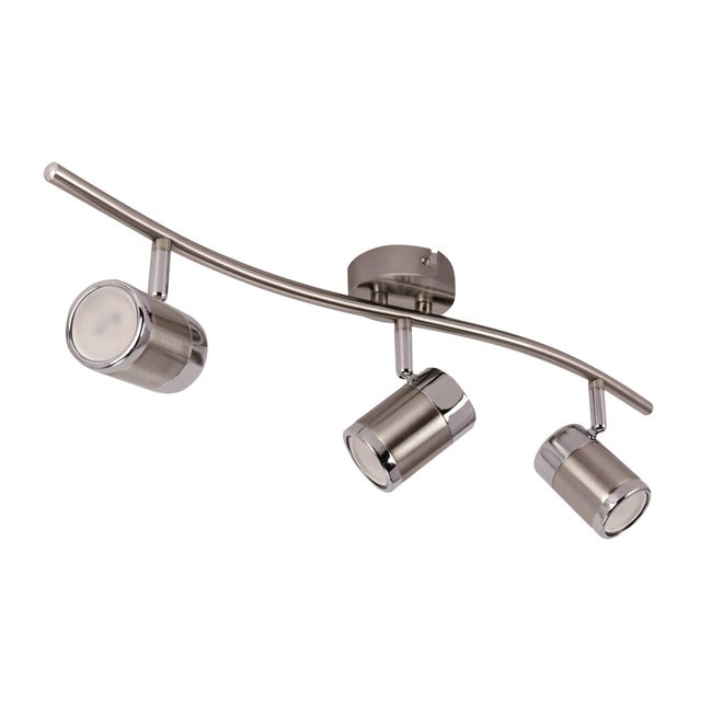 Lampa ścienno-sufitowa GU10 OLAF 3xGU10 35W kolor chrom