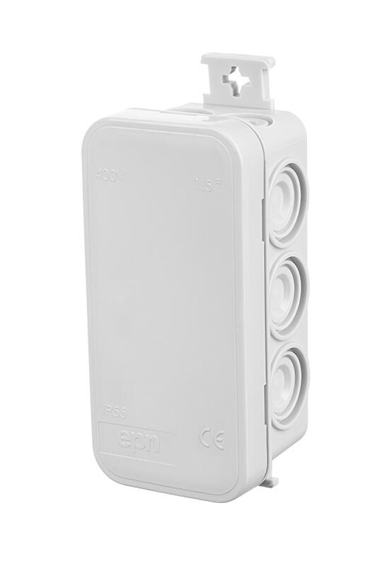 Puszka natynkowa E10 szara IP55