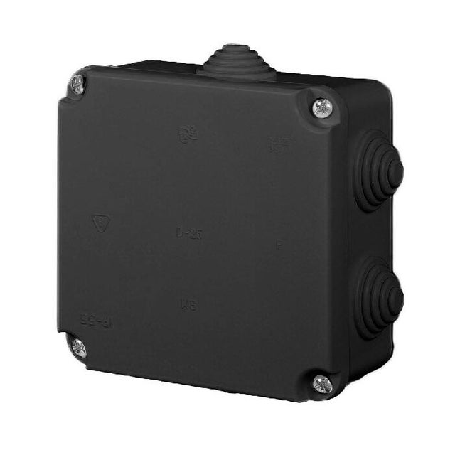 Puszka hermetyczna PK 2 IP55 108x108x59mm czarna
