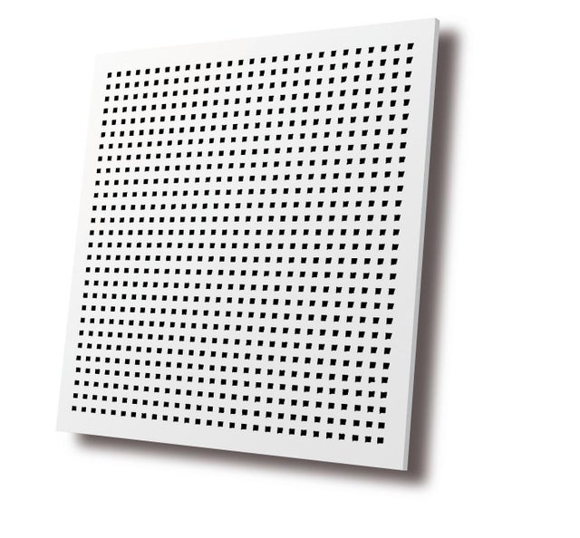 Płyta gipsowo-kartonowa do sufitów podwieszanych Rigips Gyptone Quattro 20 600x600x10
