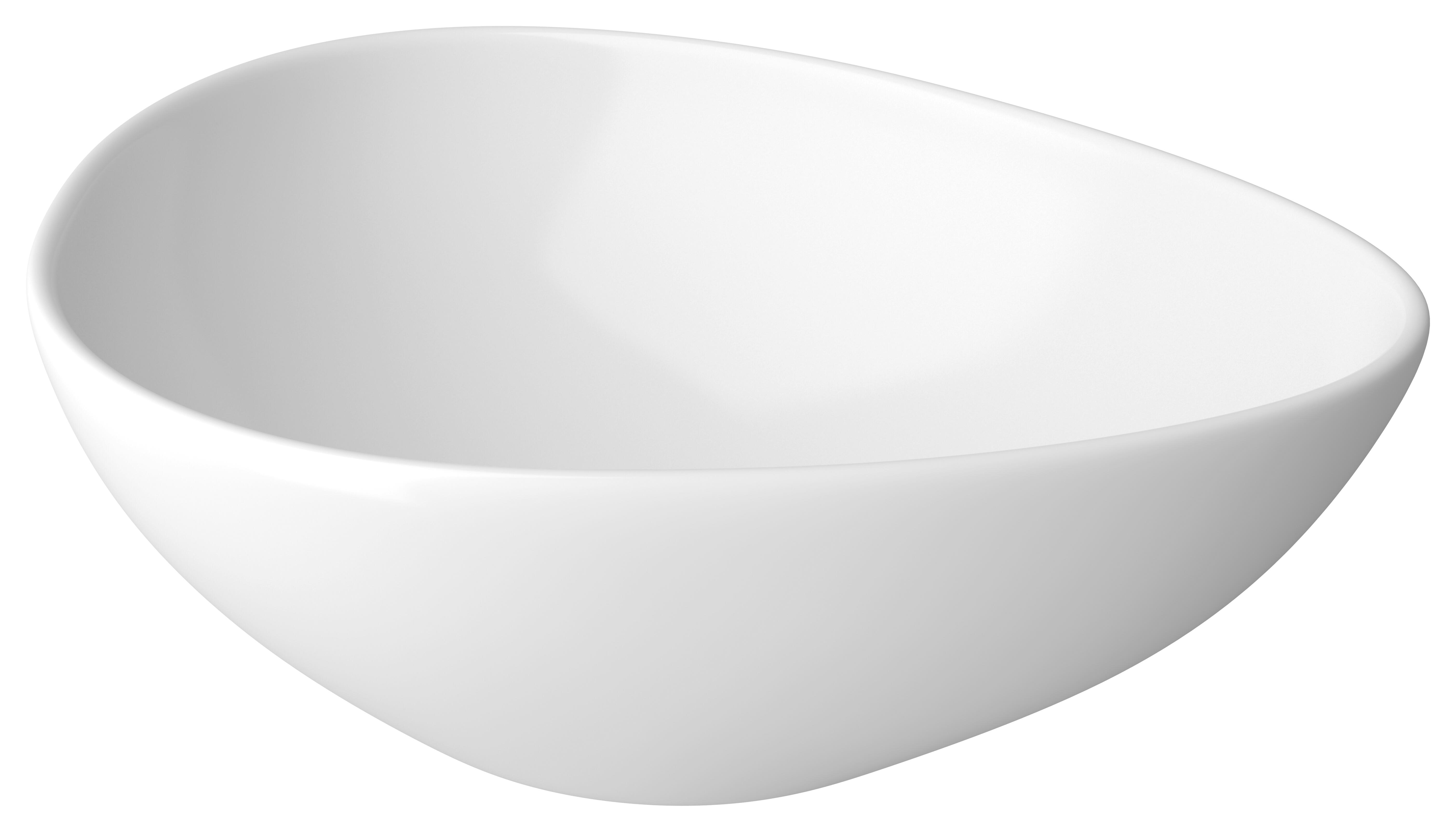 Umywalka nablatowa Cersanit Moduo 44 x 35.5 cm biała - 3