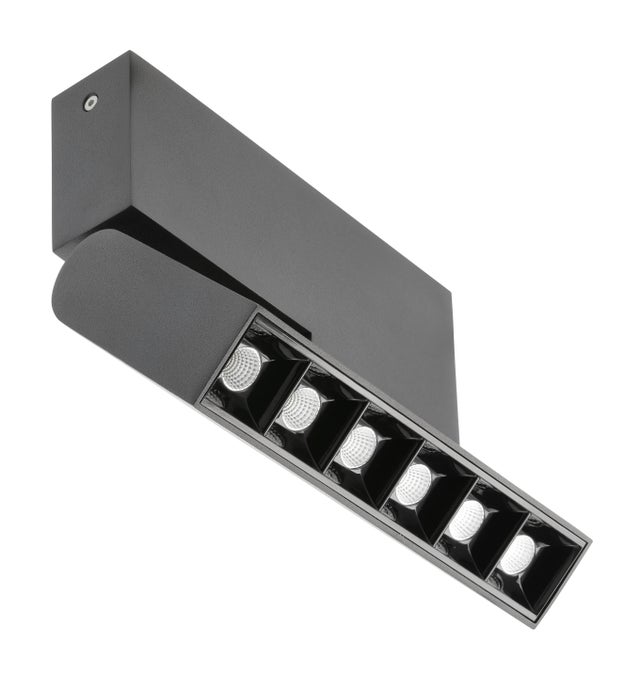 Oprawa natynkowa LED SIERRA 18W 1620lm 4000K IP20 48° czarna
