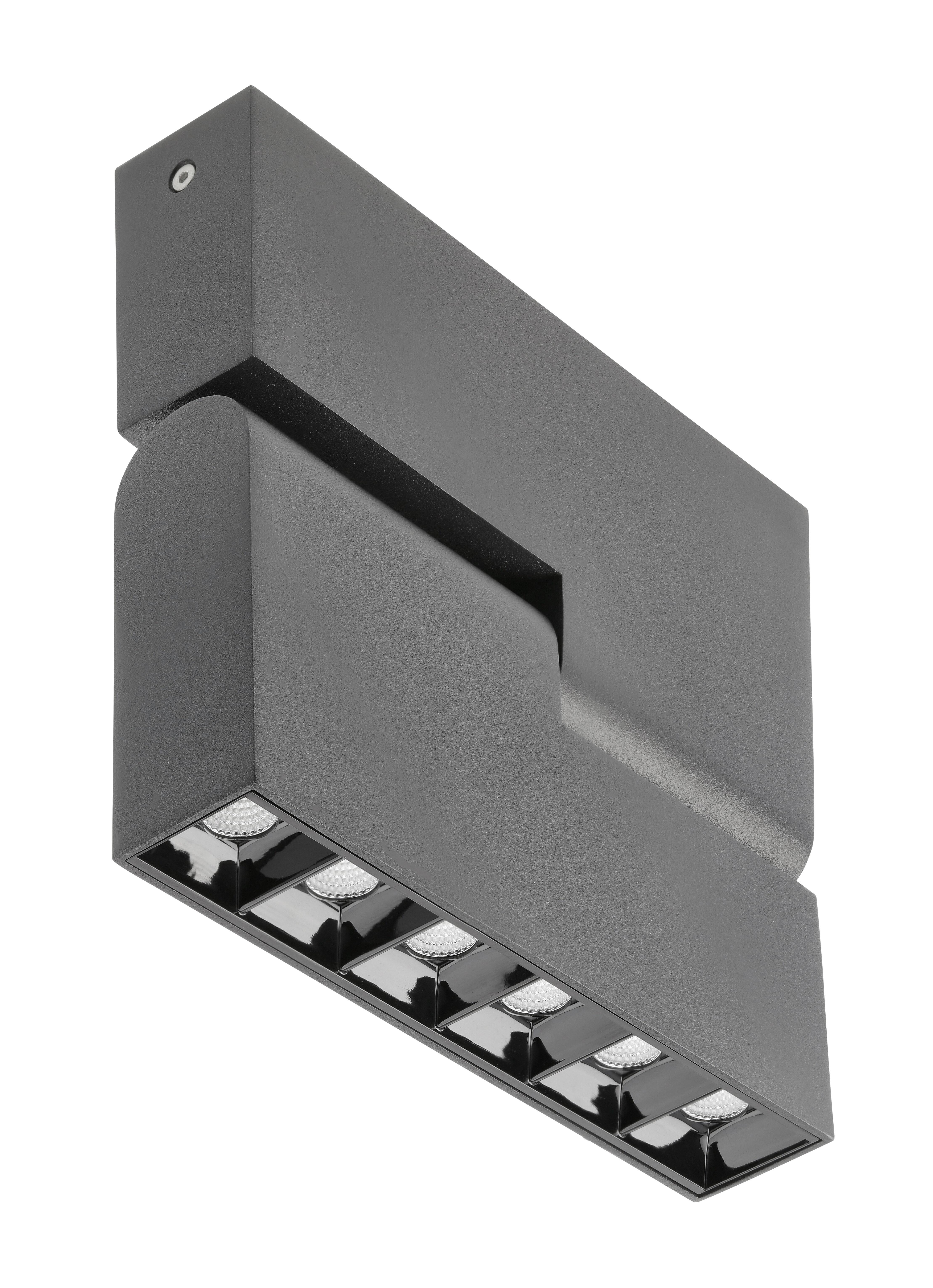 Oprawa natynkowa LED SIERRA 18W 1620lm 4000K IP20 48° czarna - 2