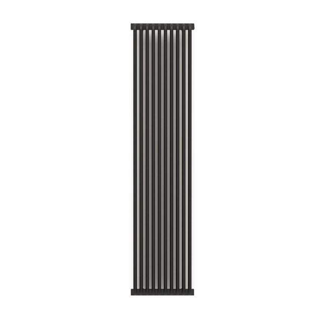 Grzejnik dekoracyjny Cliff 1800x420 mm 1179 W, czarny mato Wy