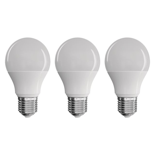 3x żarówka LED E27 A60 7W 806lm 3000K