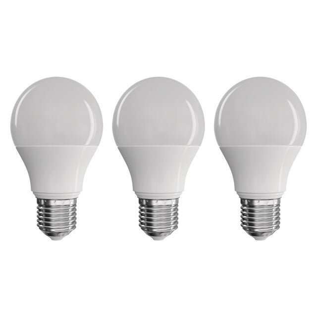 3x żarówka LED E27 A60 7W 806lm 4000K