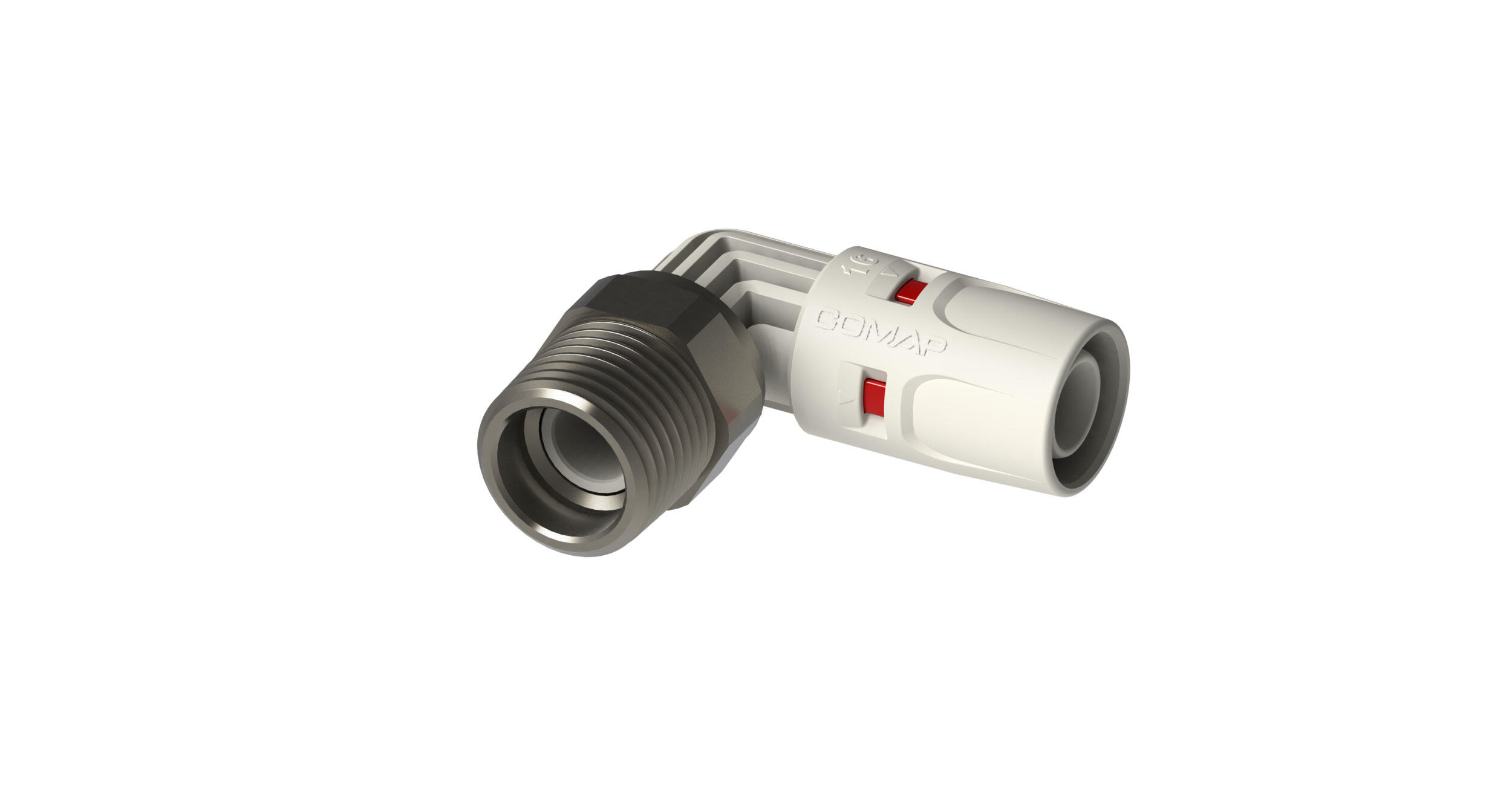 Comap łuk gwint zewnętrzny 16x1/2" Push Fit