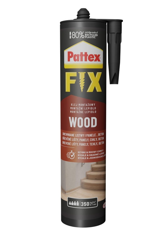 Klej montażowy Pattex Fix Drewno 385g