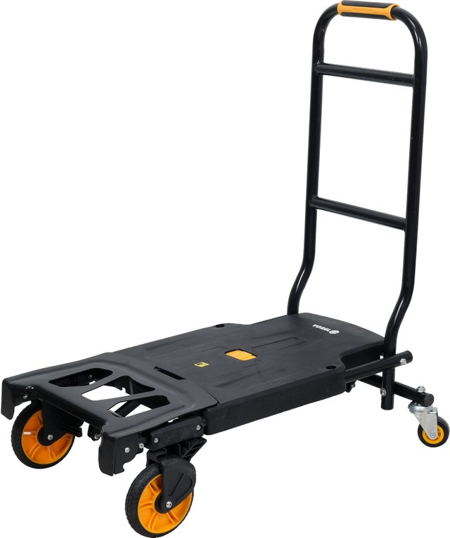 Wózek magazynowy, składany, 2w1, nośność 130 kg