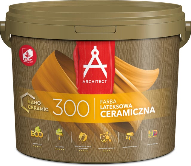 Ceramiczna farba lateksowa Fast Architect 300 10l