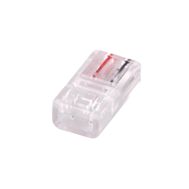 Złącze stałe do taśm LED COB 8mm 2 pin dwustronne 12 24V DC 3V
