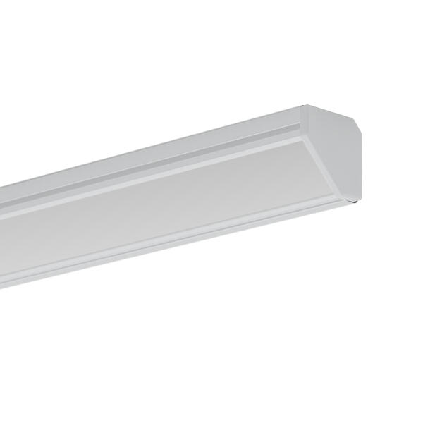 Zestaw profil aluminiowy kątowy do taśm LED 8-10mm lakierowany biały 2m  16x16mm