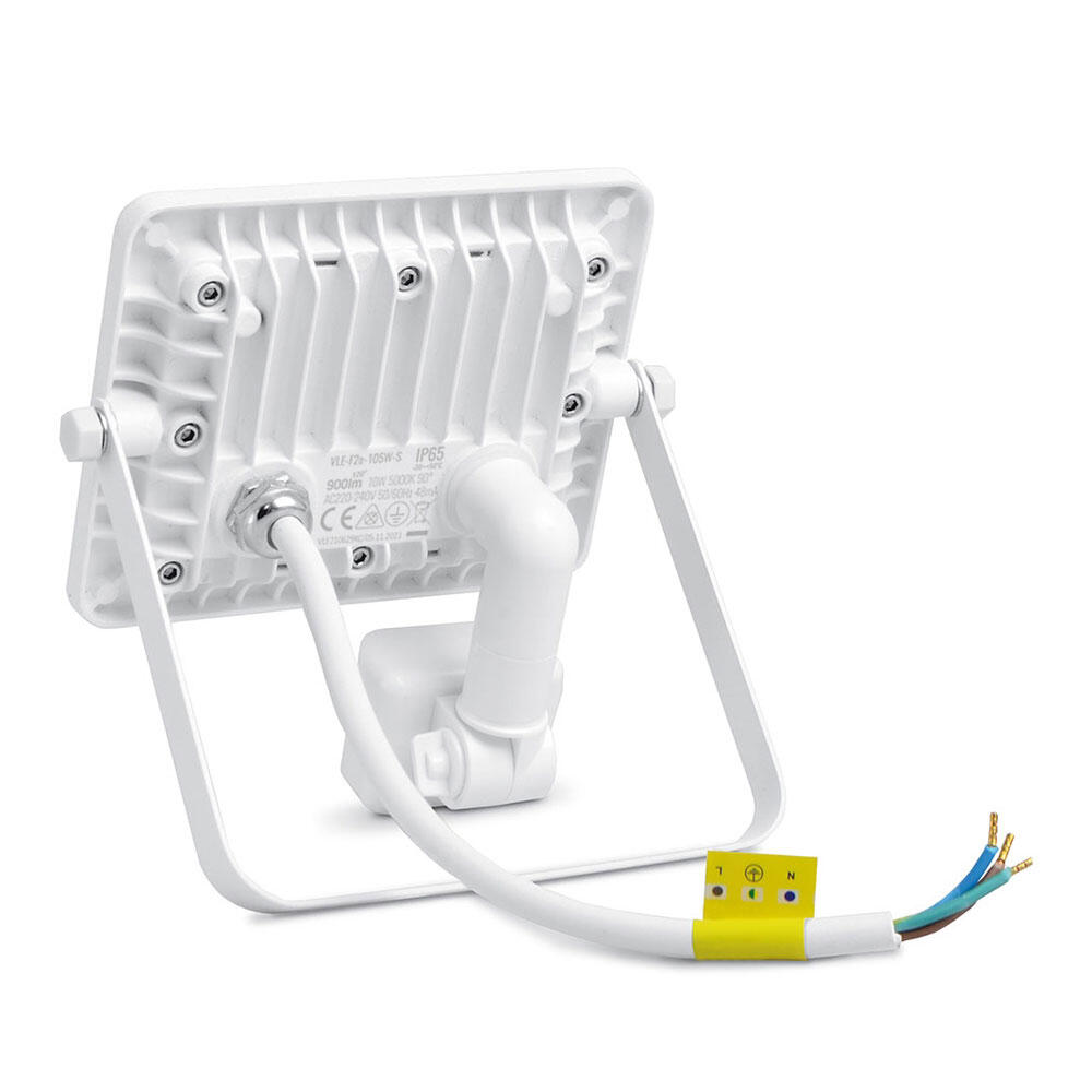 Naświetlacz LED 10W 900 lm IP65 5000K biały czujnik ruchu PIR obracalny - 3