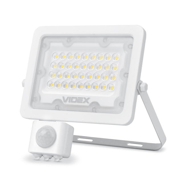 Naświetlacz LED 30W 2700 lm IP65 5000K biały czujnik ruchu PIR obracalny