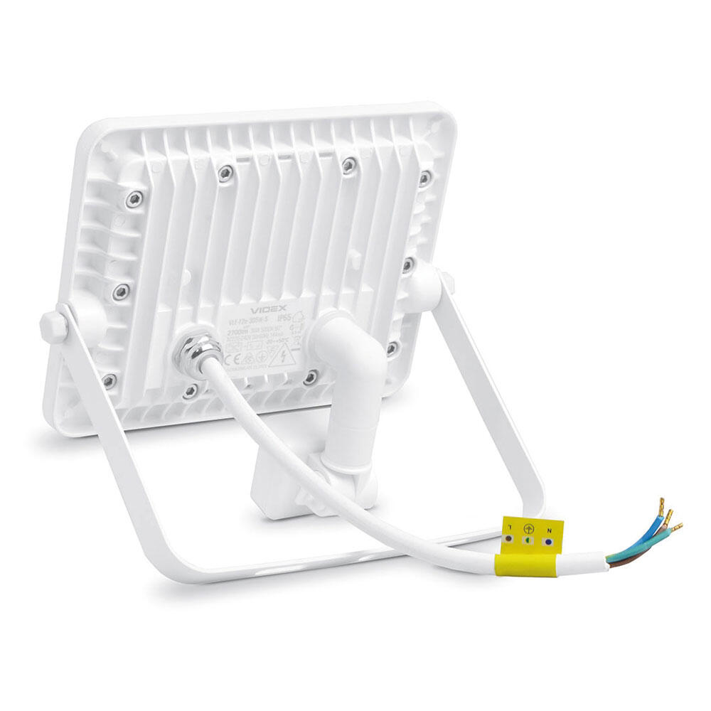 Naświetlacz LED 30W 2700 lm IP65 5000K biały czujnik ruchu PIR obracalny - 3