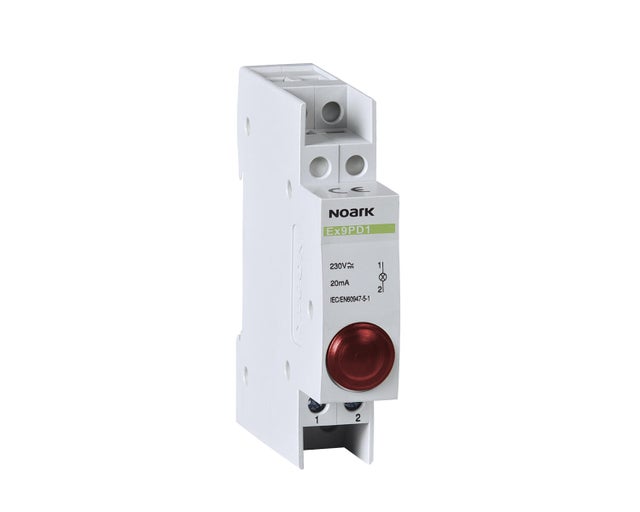 Lampka sygnalizacyjna 1-faz czarwona 102433 Noark