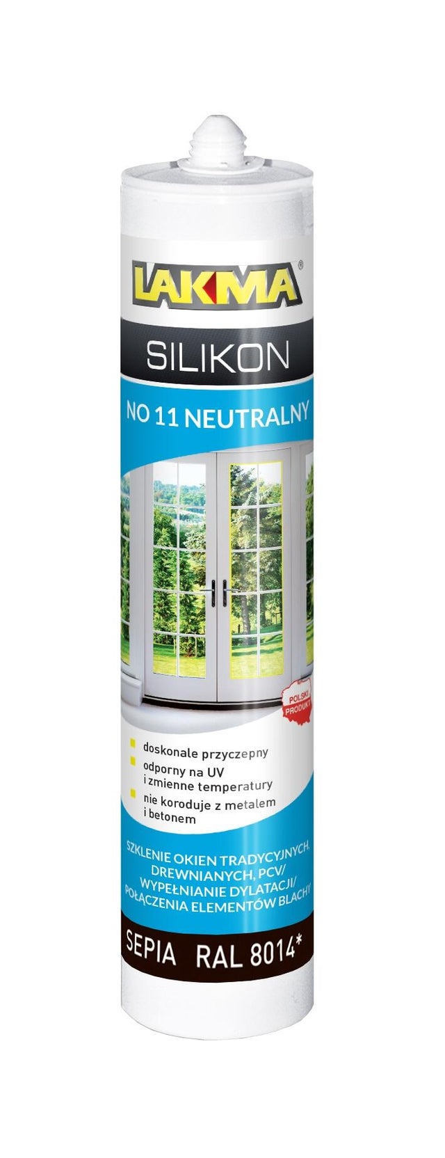 Silikon neutralny Lakma sepia 300ml