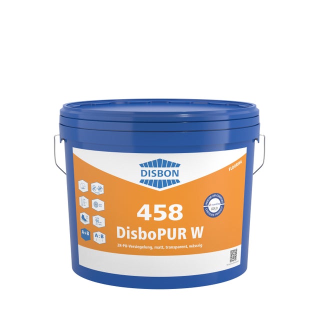 Lakier 458 DisboPUR W 2K-PU-AquaSiegel transparentny 12kg
