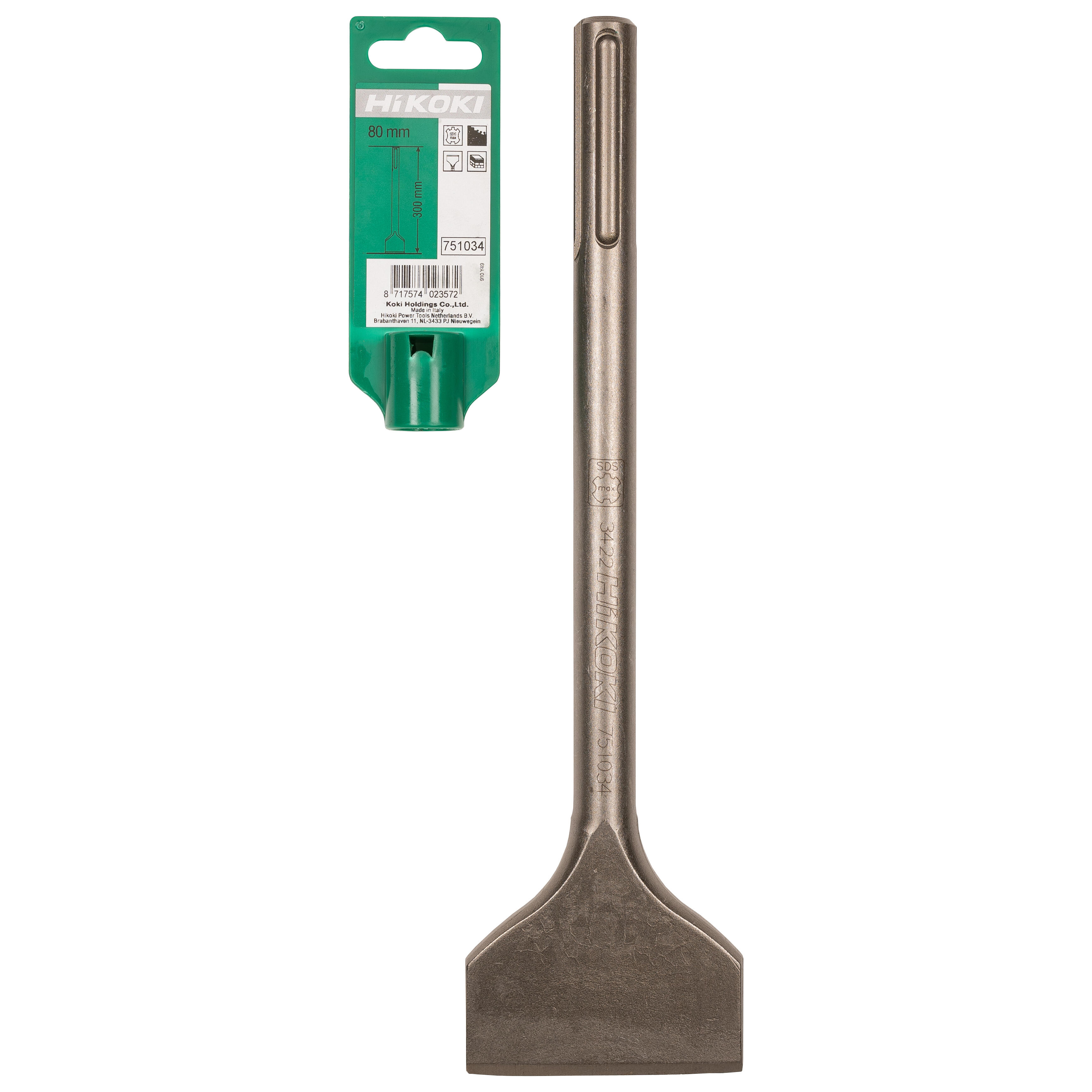 Przecinak łopatkowy SDS-max 80x300 mm Hikoki - 3