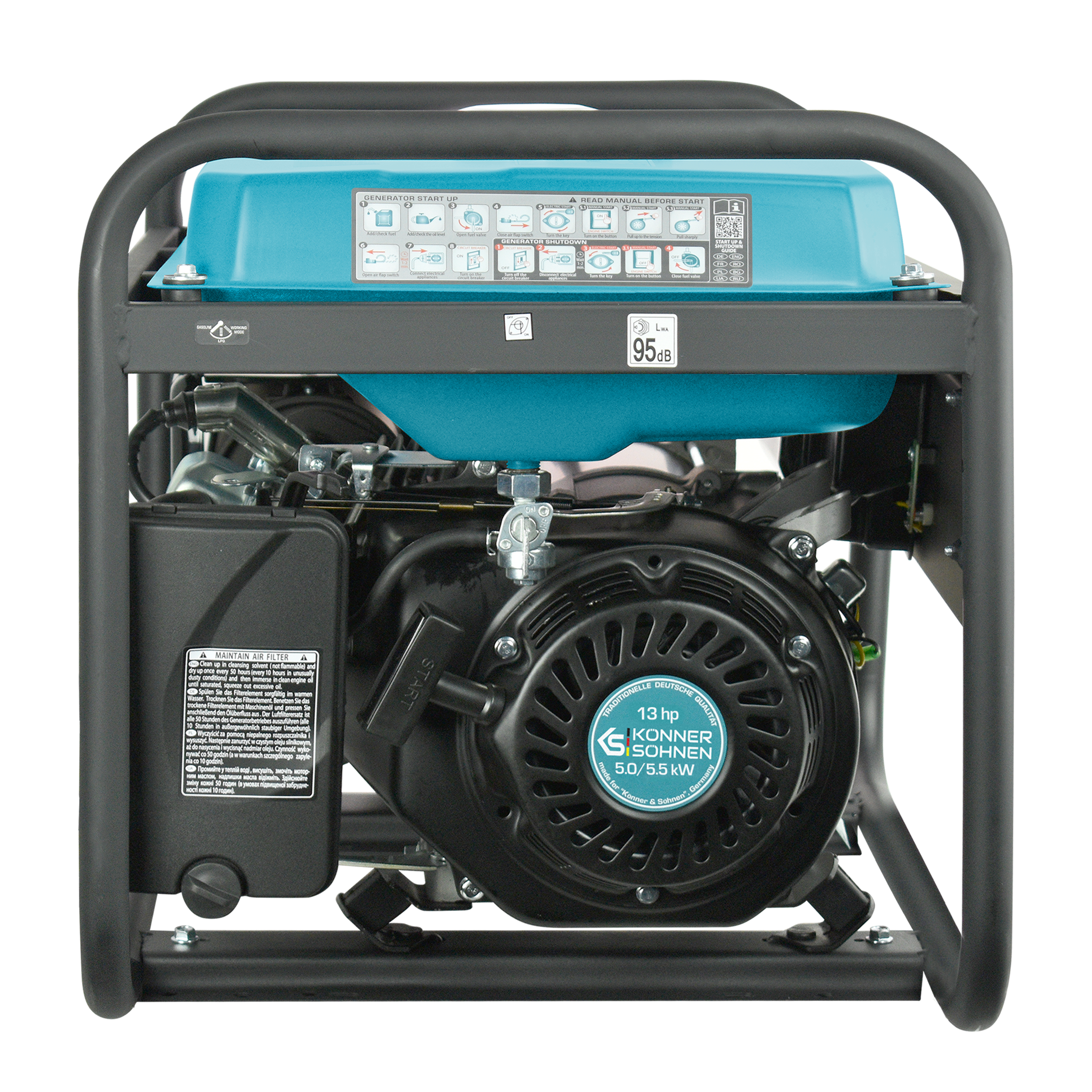 Agregat prądotwórczy KS7000E-3 ATS 400V/230V 5.5 kW