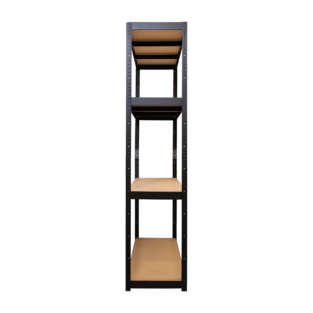 Regał magazynowy Nero wym. 179x120x40 cm, 4 półki, nośność 175 kg  - 3