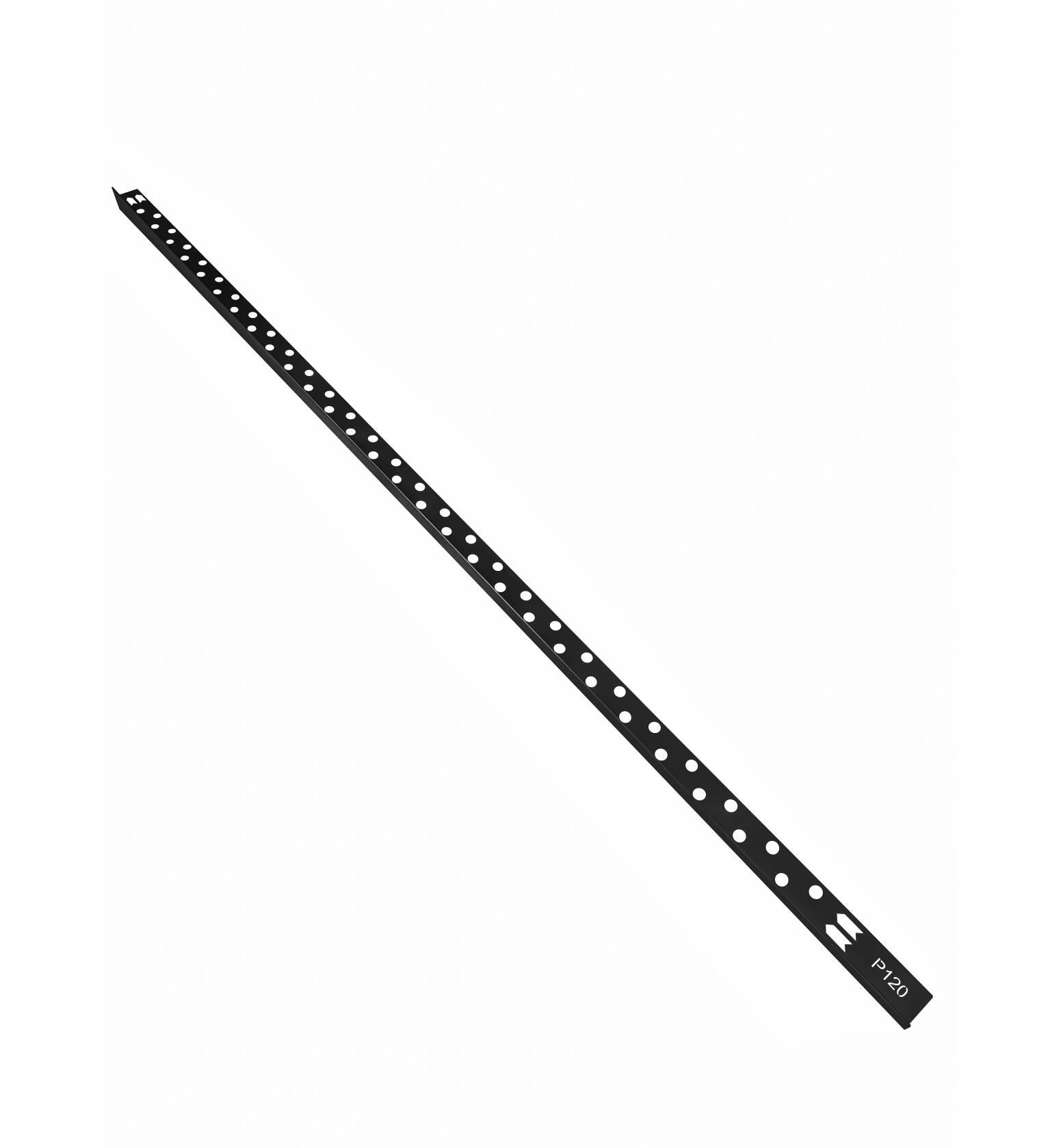 Listwa spadkowa pod prysznic 120 prawa czarna - 2